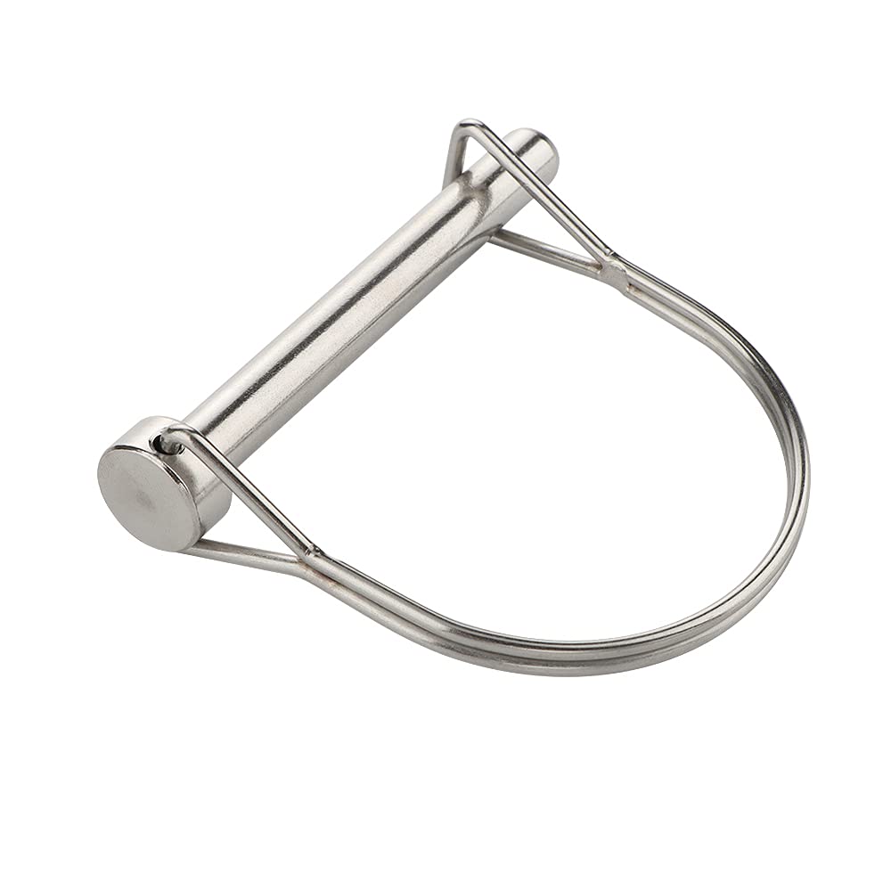 Sicherheitskupplungsstift, 8 mm x 70 mm, Marine-Qualität, 316 Edelstahl, robuster Schaft, Sicherungsstift, 2 Stück