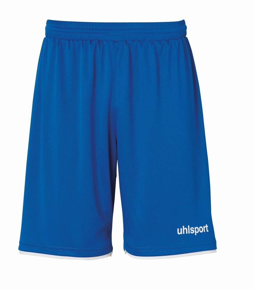 uhlsport Club Short de Football pour Homme, Homme, 100380603, Bleu Ciel/Blanc, 140