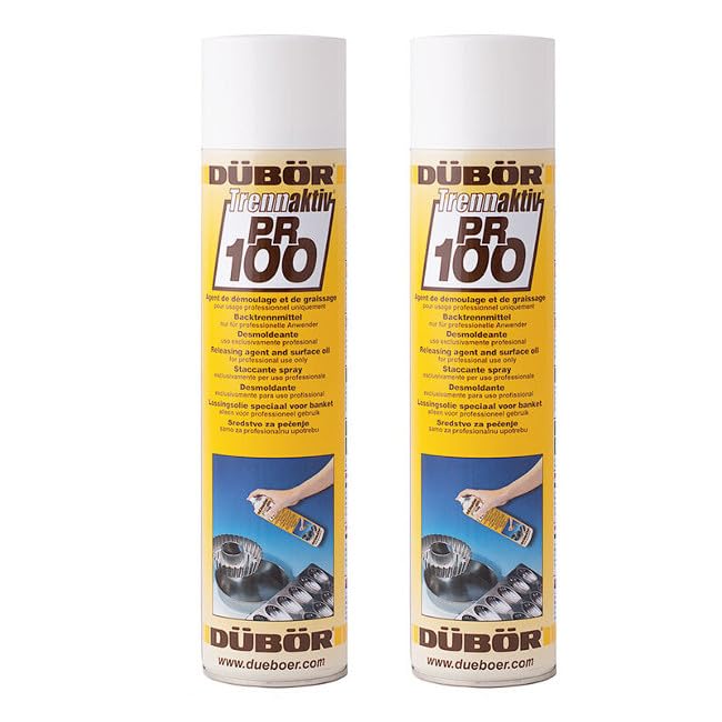 Spray Desmoldante Dübor, Profesional para Repostería, 600 ml, Antiadherente, Sin Sabor ni Olor, Con Cera de Carnauba y Aceite de Girasol, Resultados perfectos (2)