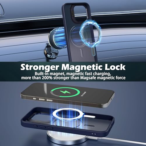 Coque iPhone 14 Pro avec protecteur écran et verre objectif rigide aimanté - 6