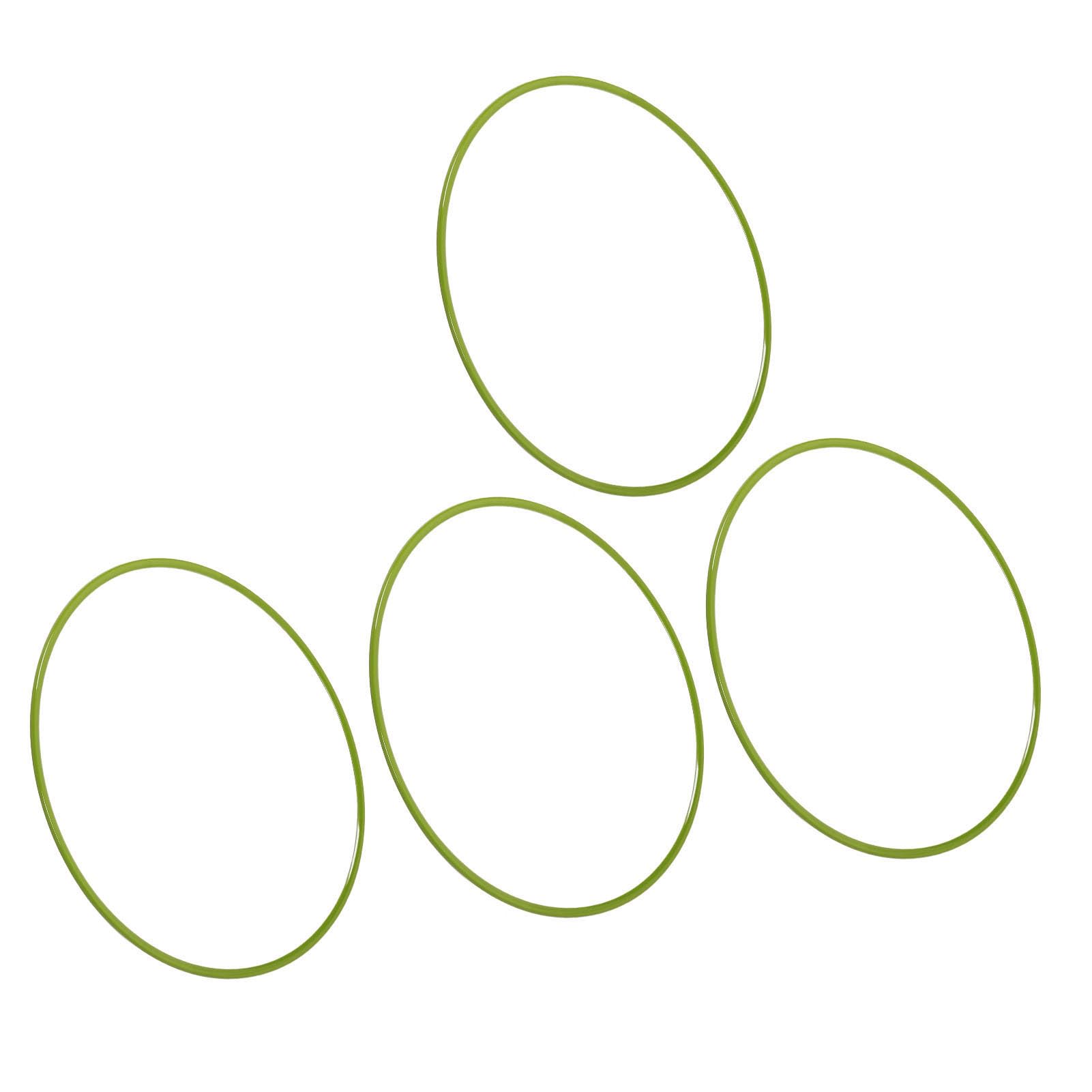Yinhing 4 Pezzi Protezione Cerchio 18 Pollici Fascia Paracolpi in (GREEN)