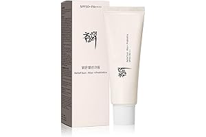 Relief Sun Organic Sunscreen Broad Spectrum SPF50+, Korean Skin Care for Sensitive Skin