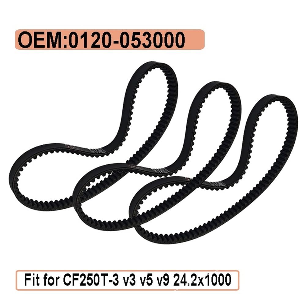 Cinghie di trasmissione 3 pezzi 1000x24,2 adatte for CF250T-3 V3 V5 V9 0120-053000