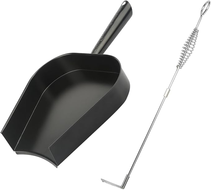 Kit de herramientas para cenizas en parrilla Big Green Egg acero inoxidable miniatura 5