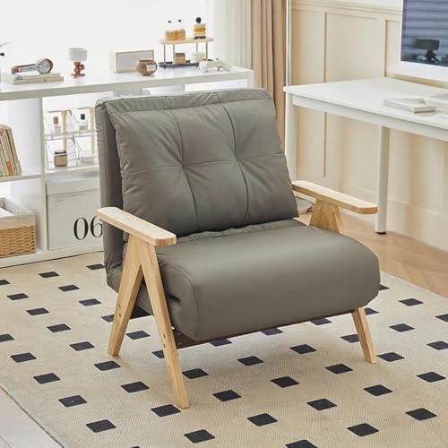 MTIETEME シングル折りたたみソファベッド ソファーベッド 一人用 折りたたみ 3WAY シングル 5段階調節可能 カウチリクライニング 幅75/85cm 耐荷重300kg マットレス 簡単収納 おしゃれ 一人暮らし 来客用 オフィスの昼休み コンパ