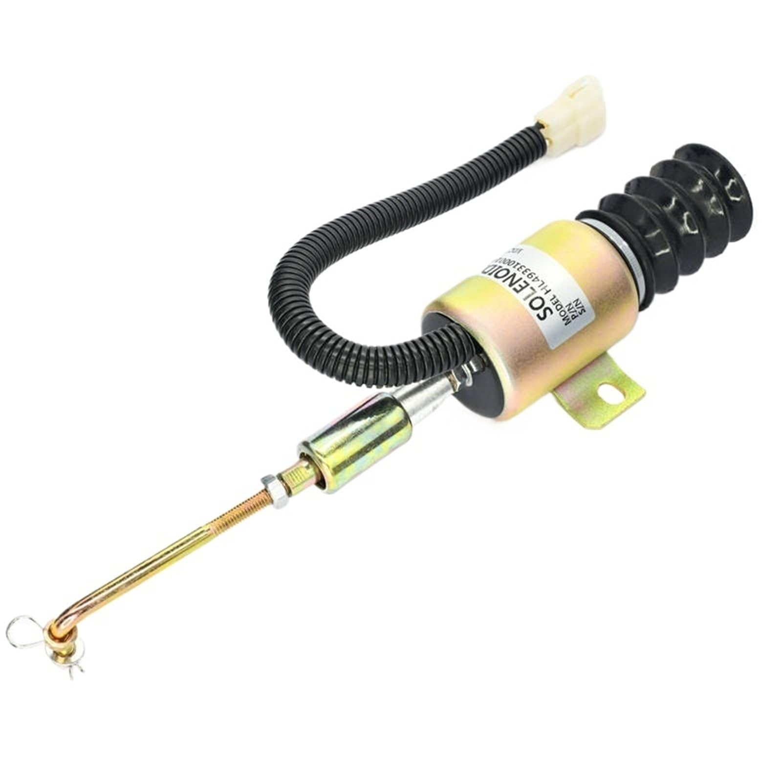 Trgyjgkf One Color Hl49331000144 12V Bus Engine Flameout Solenoid Valve For Diesel Generator Excavator
