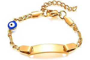 Evil Eye Protection Bracelet for Babies - Adjustable and Personalized