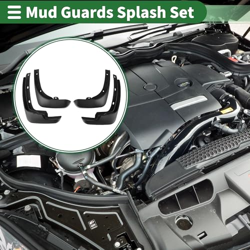 Image of Motoforti Mud Flaps Splash Guards Mud Guards for Nissan Tiida 2011-2015 W /Mount Accessories