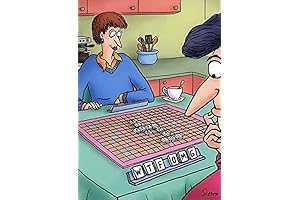 Giant Scrabble Tiles: Oatmeal Studios WTF OMG Scrabble Tiles Funny/Humorous Birthday Card