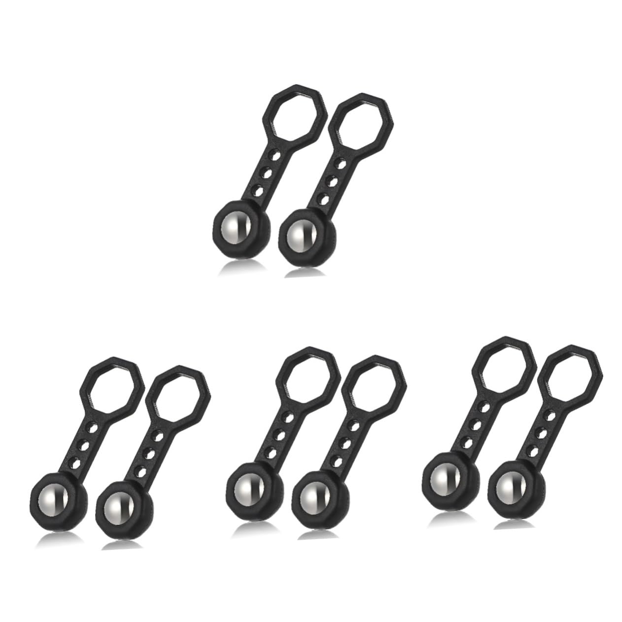 Uonlytech 8pièces Détecteur De Goujons Magnétique Outil De Localisation De Métal Pour Murs Détection Facile Et Précise Des Vis Clous Et Montants Pour Travaux De Bricolage à Domicile