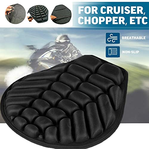 Universele Motorfiets 3D Comfort Gel Kussen Motorbikeair Cover Decompression Absorption Shock M4E8 - Image 4