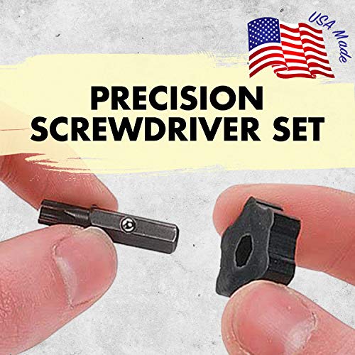 Chapman-MFG-1313-Allen-Hex-Screwdriver-Bit-Set-13-Pieces-Includes-USA-Made-Spinner-Ratchet-Hand-Tools-Soft-Vinyl-Case-Pocket-Size-Pack