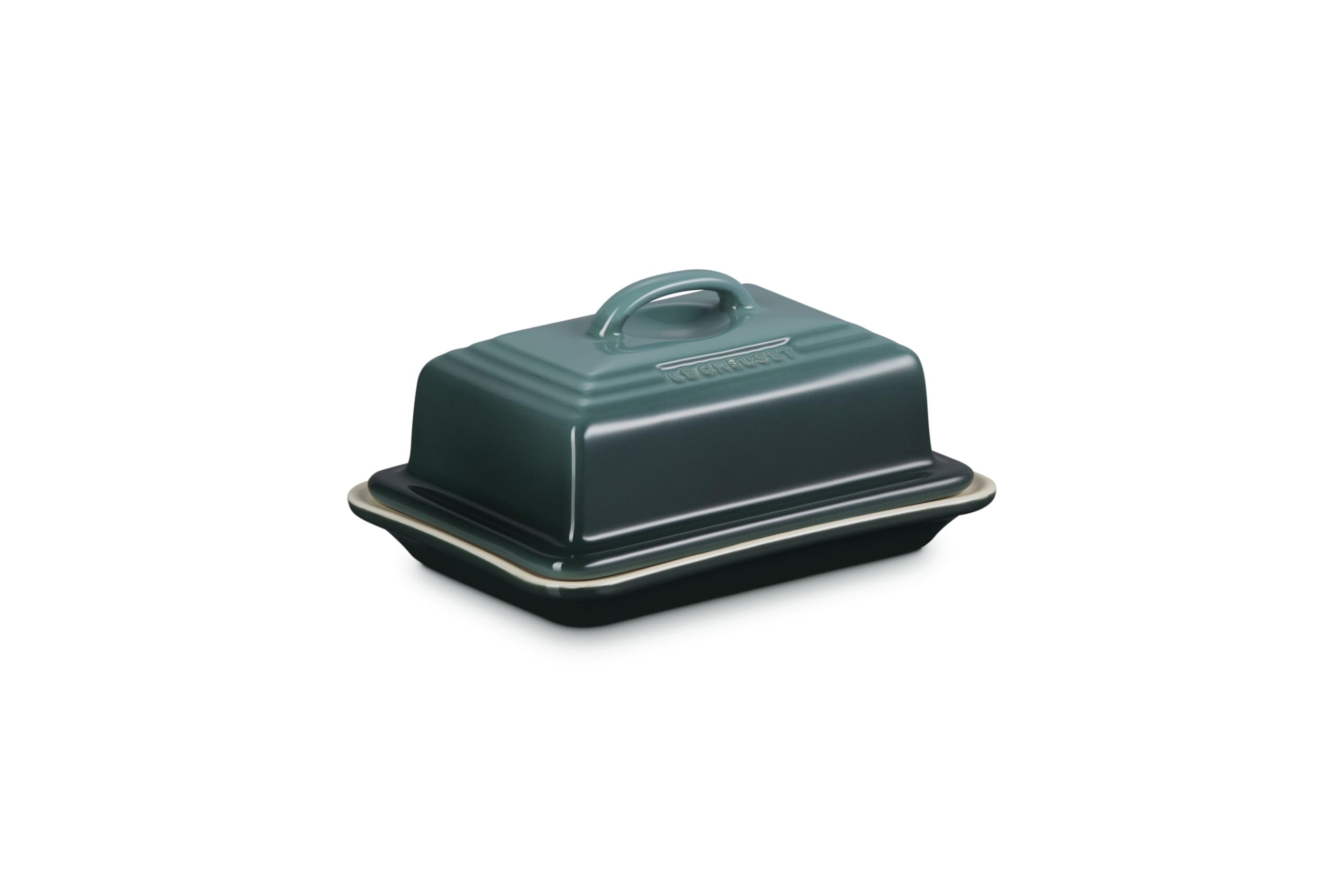 Le Creuset Stoneware European Butter Dish, Artichaut