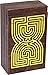 Logica Spiele Art. Labyrinth Puzzle Box - Geheimschachtel - Schwierigkeit 5/6 Unglaublich - Geschenkbox - Denkspiel aus Holz - Knobelspiel - Geduldspiel - Leonardo da Vinci Kollektion