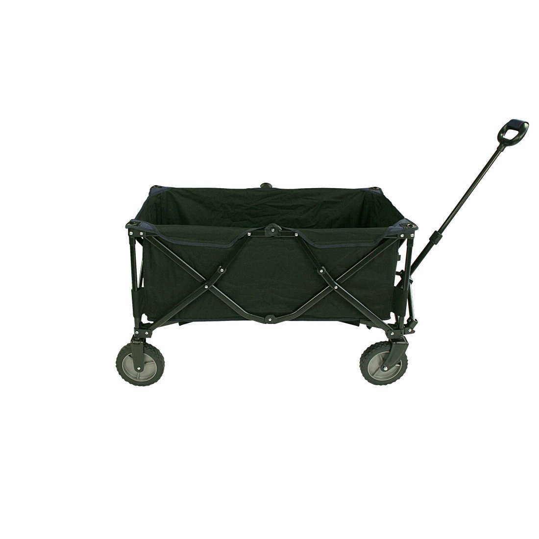 Carrello a Mano, Pieghevole Foldy Trolley, Nero (Schwarz), 50 kg