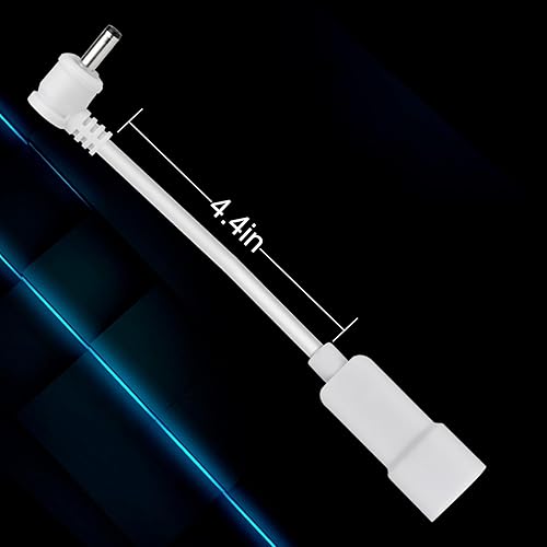 Miniatura 6 de Prestantious Adaptador de cable de alimentación, adaptador de enchufe USB-C a CC de 0.138 in compatible con batería de cámara Stick Up y batería de