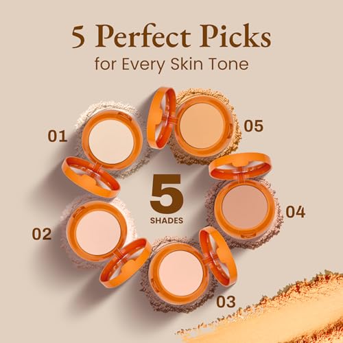 Image of Colors Queen Sun Expert Compact Powder with SPF 60 UVA /UVB PA+++ | UV Protection, Oil Control, Easy to Blend Matte Finish, Long Wearing & Lightweight Compact Powder (04, Warm Beige, 15g)