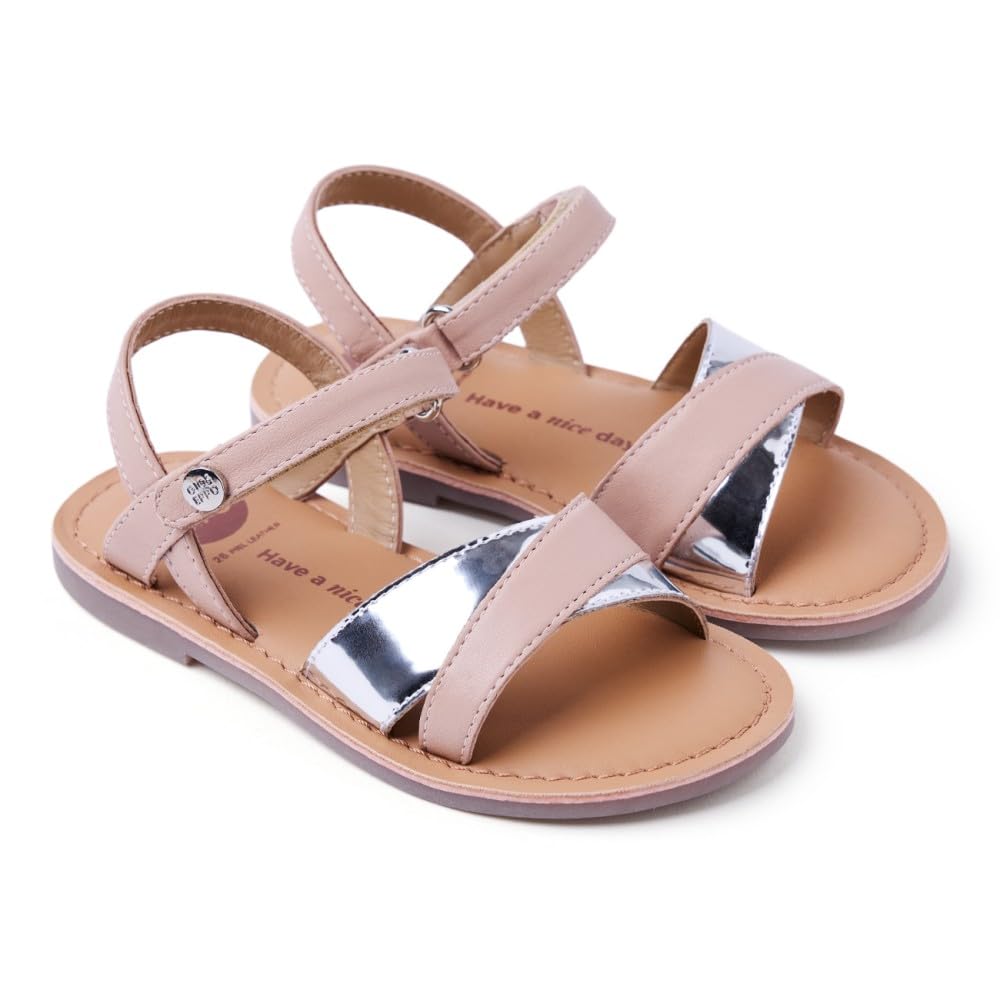 GIOSEPPO Boys Girls Vansbro Adjustable Strap, Nude, 28 EU