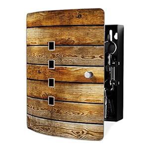 Banjado BWSK 10056 Schlüsselschrank Holzoptik