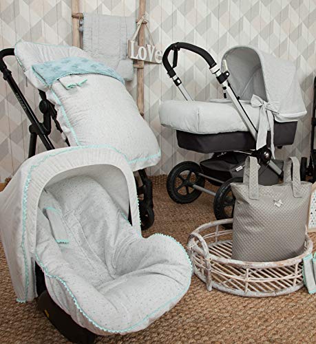 Sac pour chaise bébé Babyline solution repas nomade eau marine