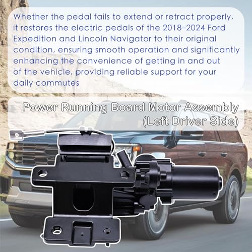 Ensamble Motor Power Running Board Lado Conductor miniatura 6