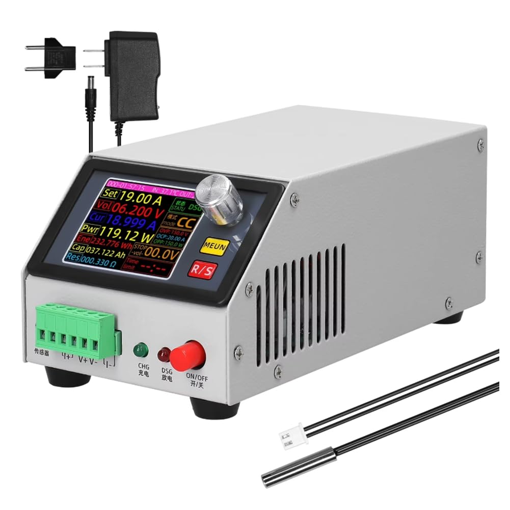 Bamberg MDL150 12 Multifunktions-Elektroniklastunterstützung Konstantstrom-/Leistungs-/Widerstandsmodus mit Datenkalibrierung (EU US)