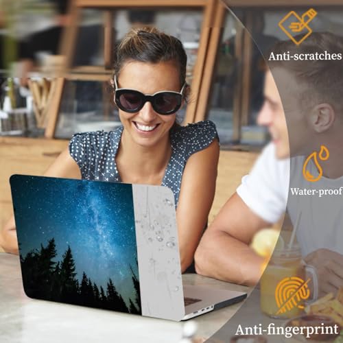 Funda MacBook Pro 13 A1278 azul noche carcasa rígida con protector de teclado 2
