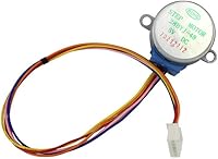 Vista 3 de 28BYJ-48 5V Motor paso a paso de engranajes 4 fases + placa de controlador ULN2003 para kit de bricolaje (tamaño : 28BYJ 48)