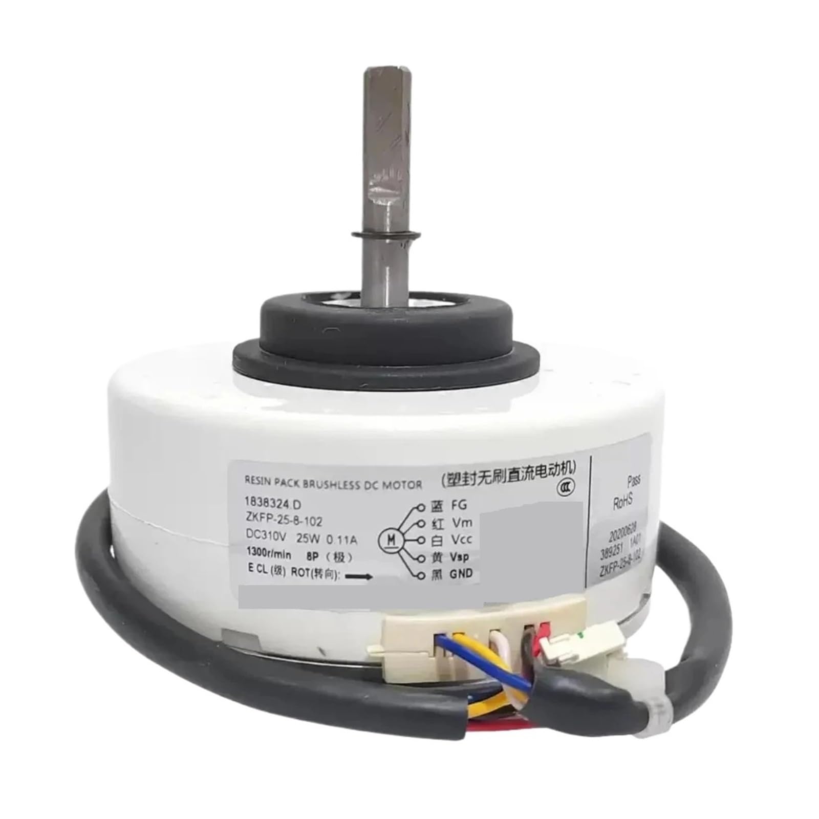 Air Conditioner 1838324.D Fan ZKFP-25-8-102 Internal Brushless DC Motor