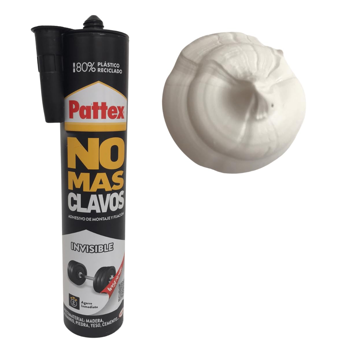 Colla di montaggio bianca a base d'acqua priva di solventi per legno cemento gesso pietra