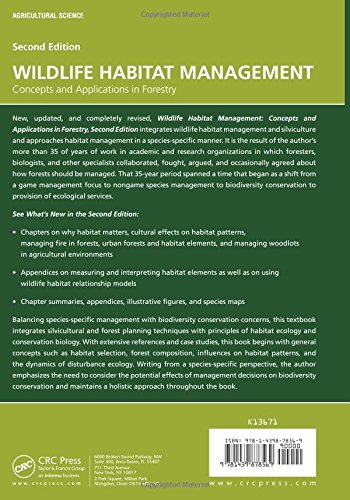 Wildlife Habitat Management: Concepts and Applications in Forestry - Image 2
