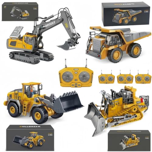 RC Construction Vehicles Set for Adults