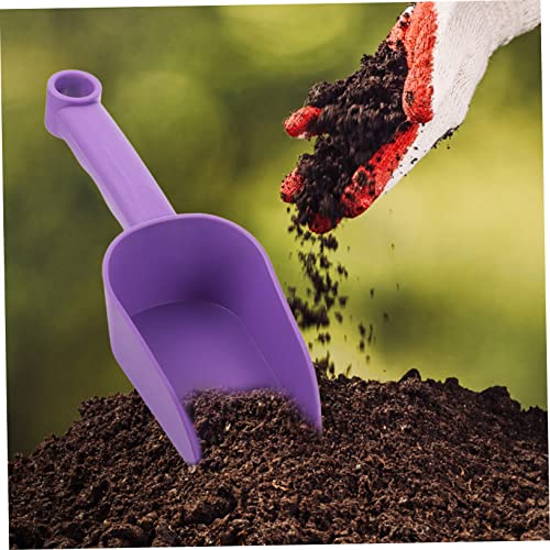 Juego 3 Piezas Mini Palas de Jardín Plástico Morado miniatura 6