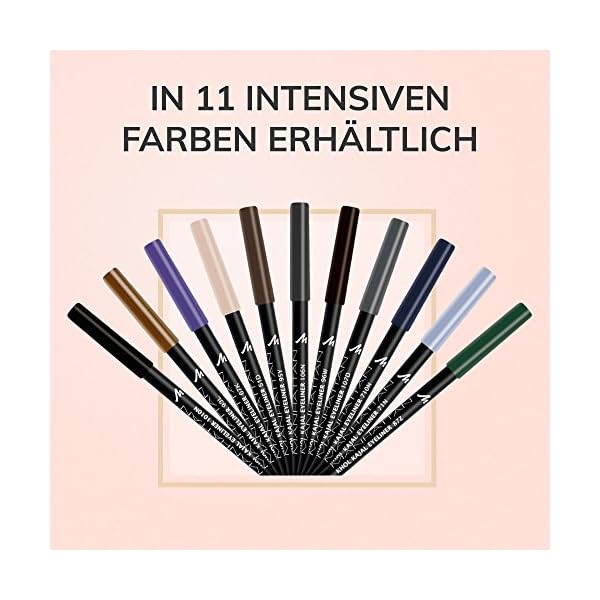 Manhattan Khol Kajal Eyeliner, 1010N Black, 1.3g – Bild 7