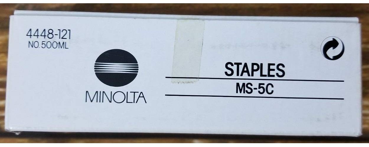 4448121 - Konica Minolta Brand 4448-121 Staples 3 Pack for Minolta Dialta Di-250/ Di-350/ Di-650