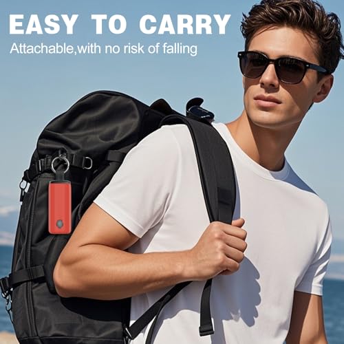 Image of for Skullcandy Method 360 ANC Case Cover, Soft Silicone Protective Earbuds Case, Only Compatible with Skullcandy Method 360 ANC with Cleaner Kit Accessories Set(Red)