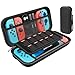 Case para Switch OLED e Switch | Estojo Rígido Portátil com Compartimentos, Capa Protetora de Viagem com Espaço para Jogos e Acessórios – Resistente à Água e Impactos