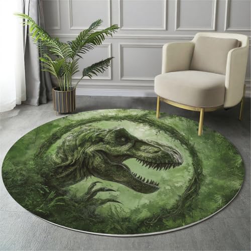Tapis vert émeraude 200 cm à poils courts doux confortable et lavable - 4