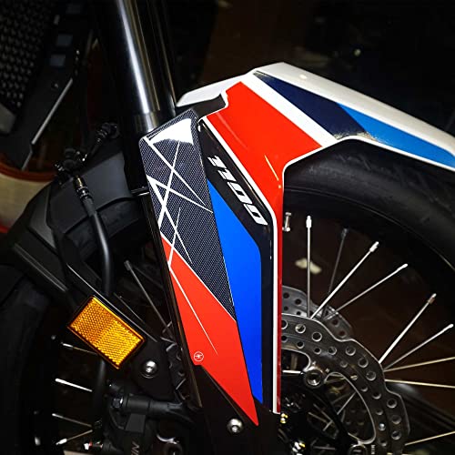 labelbike - 3D Stickers Mudguard Side protections Compatible with Motorcycle Honda Africa Twin 1100 2022