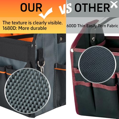 Aupofit 16-Inch Open-Top Tool Tote