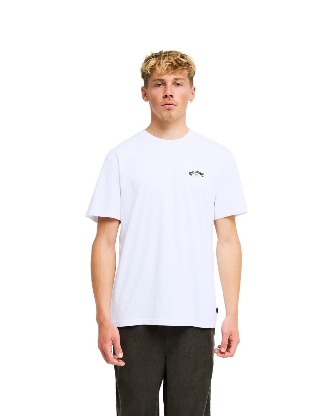 BILLABONG Boys Arch Wave T-Shirt, White, S EU