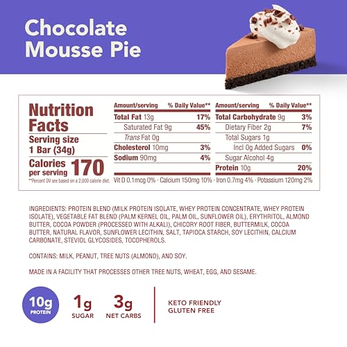 Delight Protein Barra sabor Chocolate Mousse miniatura 2