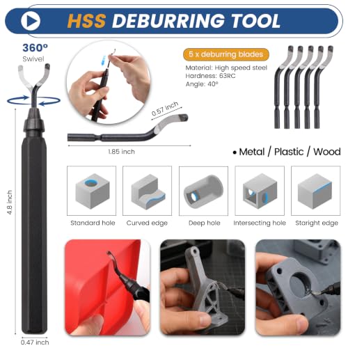 46Pcs 3D Printer Tool Kit, 3D Printer Accessories with Storage Bag - Image 4