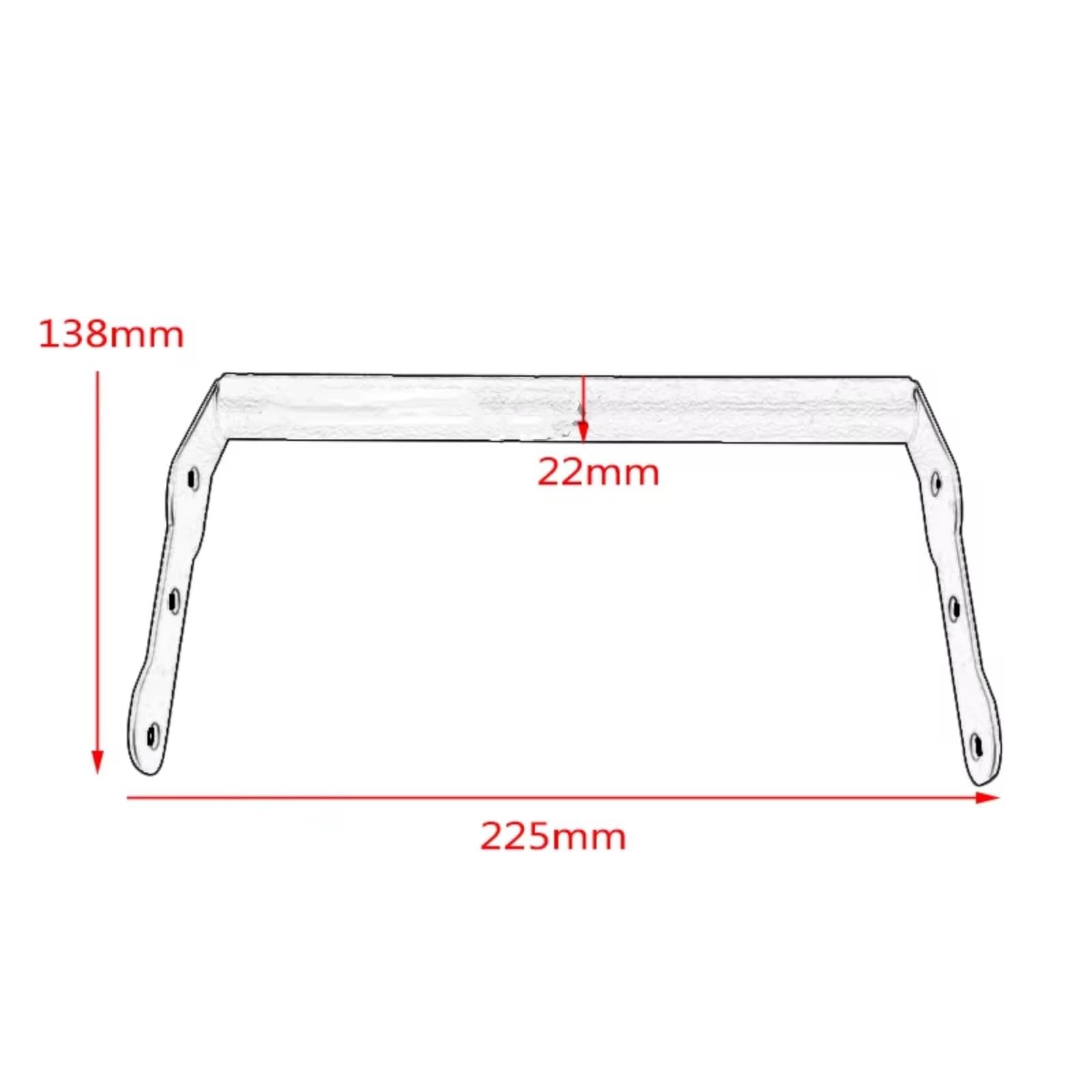 Porta Cellulare Moto Per CB500X 2015 2016 2017 2018 2019 2020 2021 2022 2023 Accessori Per Moto Supporto Per Piastra GPS Per Navigazione GPS Per Telefono GPS