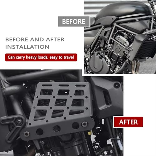VORILES Para Eliminator 500 eliminator 500 2024 2025 acessórios bolsa frontal de motocicleta suporte