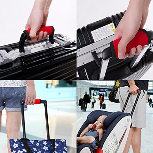 2 Pack Luggage Handle Wraps For Luggage Suitcase Travel Bags (Red) #TOP5