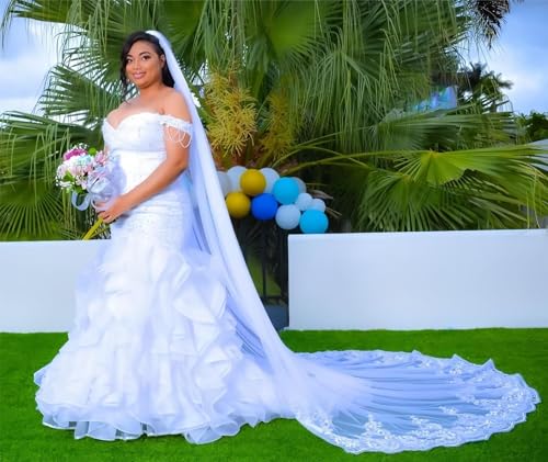 Off The Shoulder Mermaid Bridal Gown Crystal Beaded Tulle Lace Appliques Sweetheart Wedding Dress for Bride PS014