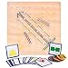 Produktbild Geo-Bretter für Klassenzimmer, Puzzle-Brett für Kinder, Geometrie-Brett, Montessori-Form-Puzzle-Brett, Holz-Geoboards mit Gummibändern, Montessori-Lernspielzeug, Geschenk für Jungen und Mädchen