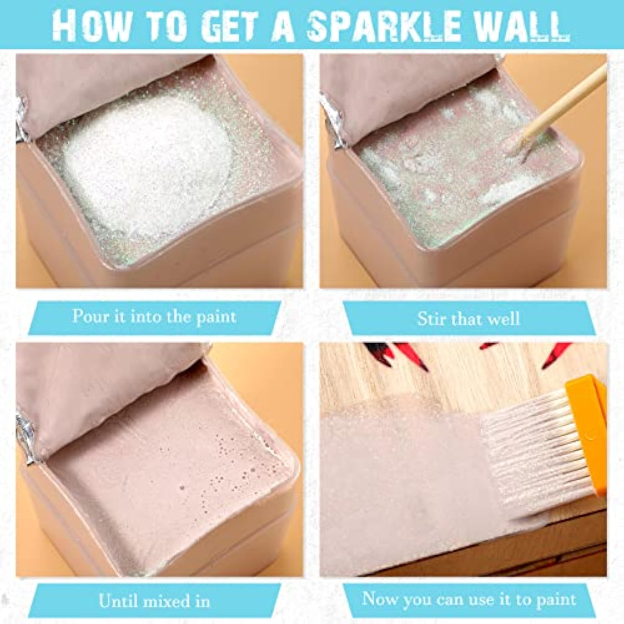 500g Metallic Glitter Paint Additive