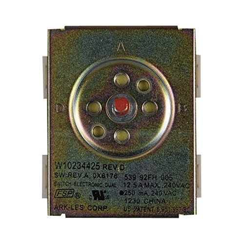 Amazon.com: MaksPRO WPW10234425 Switch Inf fits Cooktop W10234425 